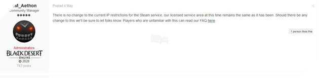 Black Desert Online chỉ còn 6$ trên Steam, tuy nhiên vẫn chặn IP như bình thường 3