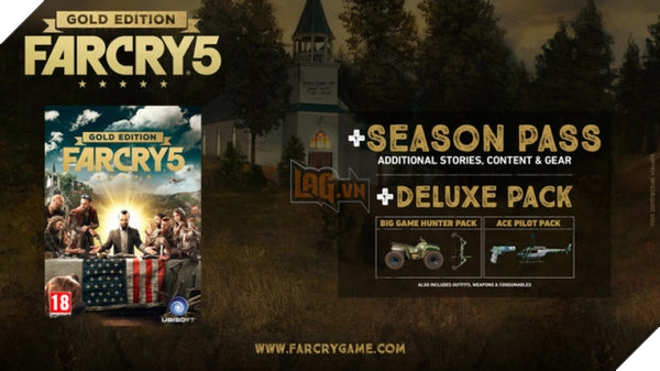 Gói Gold Edition của Far Cry 5