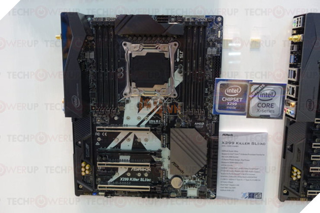 Computex 2017: ASUS, ASRock, Gigabyte, Biostar đồng loạt giới thiệu các bo mạch chủ dành cho nền tảng X299 của Intel 9