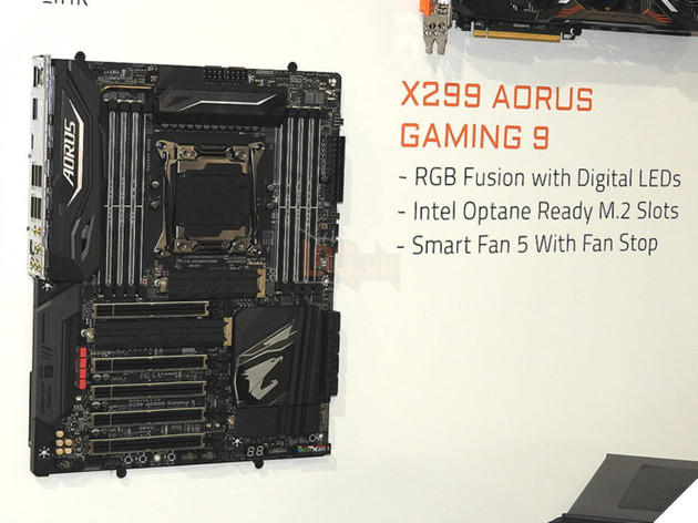 Computex 2017: ASUS, ASRock, Gigabyte, Biostar đồng loạt giới thiệu các bo mạch chủ dành cho nền tảng X299 của Intel 12