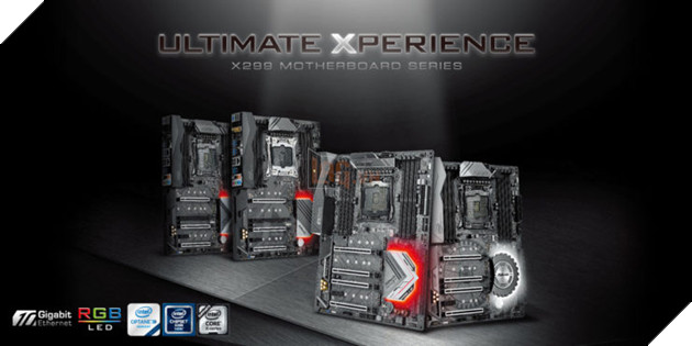 Computex 2017: ASUS, ASRock, Gigabyte, Biostar đồng loạt giới thiệu các bo mạch chủ dành cho nền tảng X299 của Intel