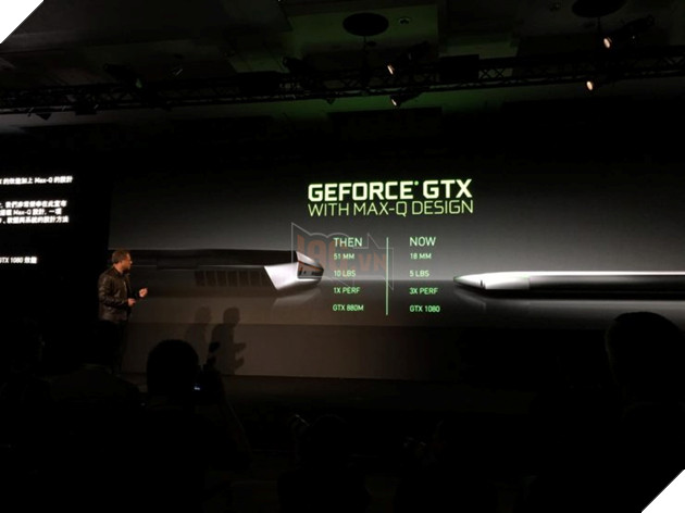 Computex 2017: Nvidia vén màn thiết kế mới cho card đồ họa laptop mang tên Max-Q - vẫn là GPU series 10 nhưng với giải pháp tản nhiệt tiên tiến và tiêu thụ điện năng ít hơn. 2