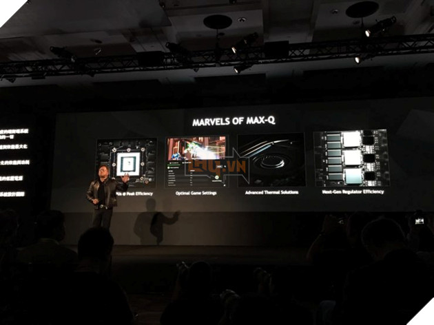 Computex 2017: Nvidia vén màn thiết kế mới cho card đồ họa laptop mang tên Max-Q - vẫn là GPU series 10 nhưng với giải pháp tản nhiệt tiên tiến và tiêu thụ điện năng ít hơn. 3