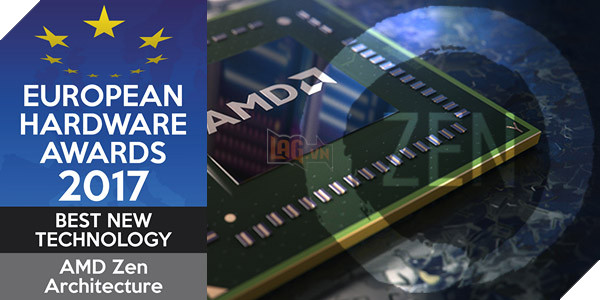 Computex 2017: Ryzen giành giải CPU tốt nhất, công nghệ tốt nhất và sản phẩm tốt nhất năm, Nvidia GP102 nhận giải GPU tốt nhất năm. 3