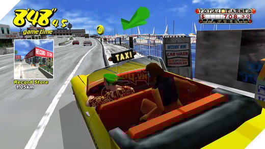 Crazy Taxi - "Quái xế đường phố" nhí nhố bất ngờ được tải về miễn phí