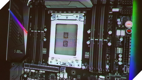 Computex 2017: ASUS nhá hàng khả năng ép xung CPU Threadripper của AMD lên tới 5GHz