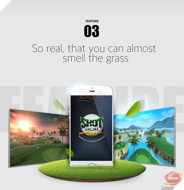 Shot Online Golf - Siêu phẩm đánh Golf 3D trực tuyến ngay trên Mobile của Webzen