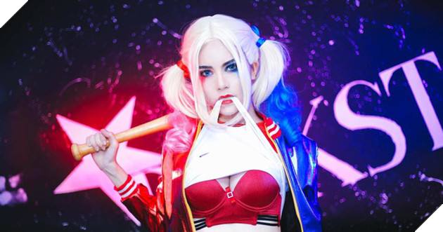 Tuyệt vời cosplay Harley Quinn tuyệt đẹp của hot girl Thái Lan
