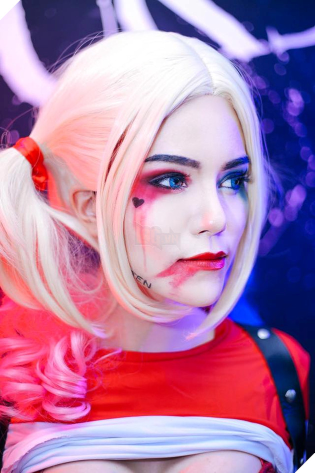 Tuyệt vời cosplay Harley Quinn tuyệt đẹp của hot girl Thái Lan