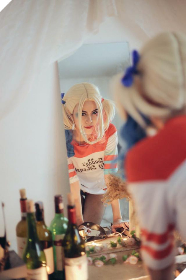Tuyệt vời cosplay Harley Quinn tuyệt đẹp của hot girl Thái Lan