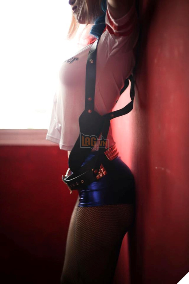 Tuyệt vời cosplay Harley Quinn tuyệt đẹp của hot girl Thái Lan