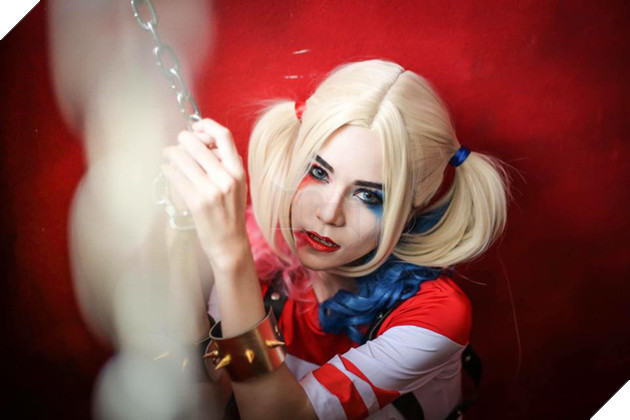 Tuyệt vời cosplay Harley Quinn tuyệt đẹp của hot girl Thái Lan