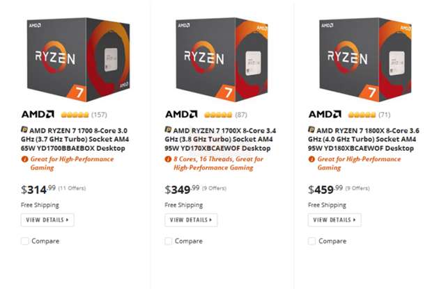 AMD giảm giá Ryzen 7 dọn đường cho Threadripper 3