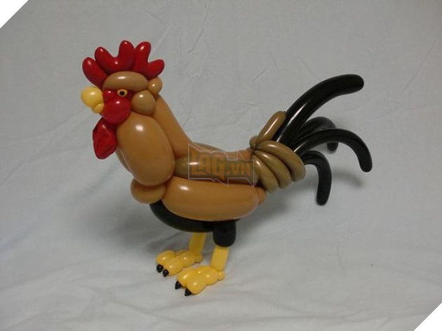 Thế giới động vật sống động được làm từ những quả bóng bay mỏng manh - Ảnh 9.