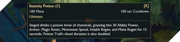 LMHT: Riot bất ngờ buff "Dược Sĩ Điên" Singed, một loạt trang bị chống chịu bị thay đổi