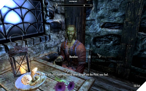 Hầu hết những đoạn hội thoại với NPC đều liên quan đến nội dung trong game