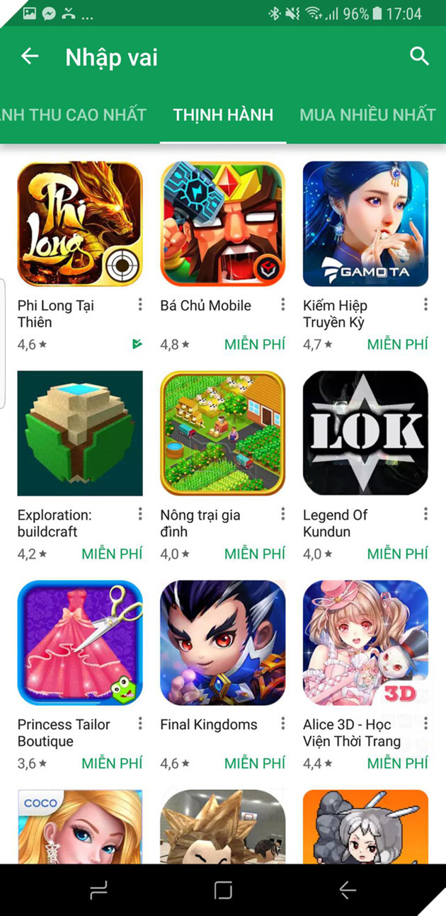 Bị DDOS và ra mắt chậm 5 tiếng, Phi Long Tại Thiên vẫn chễm chệ trên Top Trend cả Google Play lẫn App Store