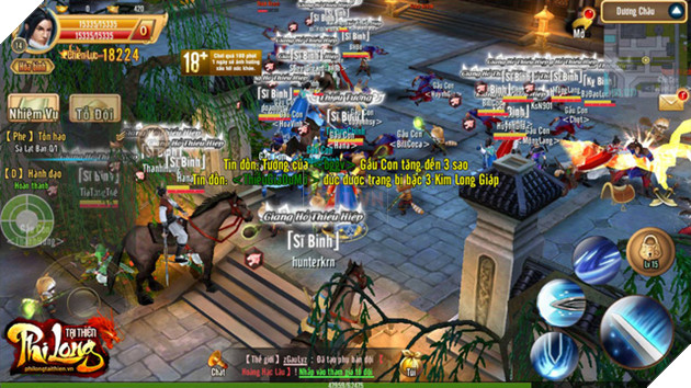 Bị DDOS và ra mắt chậm 5 tiếng, Phi Long Tại Thiên vẫn chễm chệ trên Top Trend cả Google Play lẫn App Store