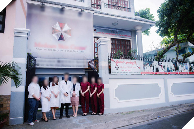 Phòng khám Việt Nam đang khiến cả thế giới cười lăn vì dùng y nguyên logo Resident Evil