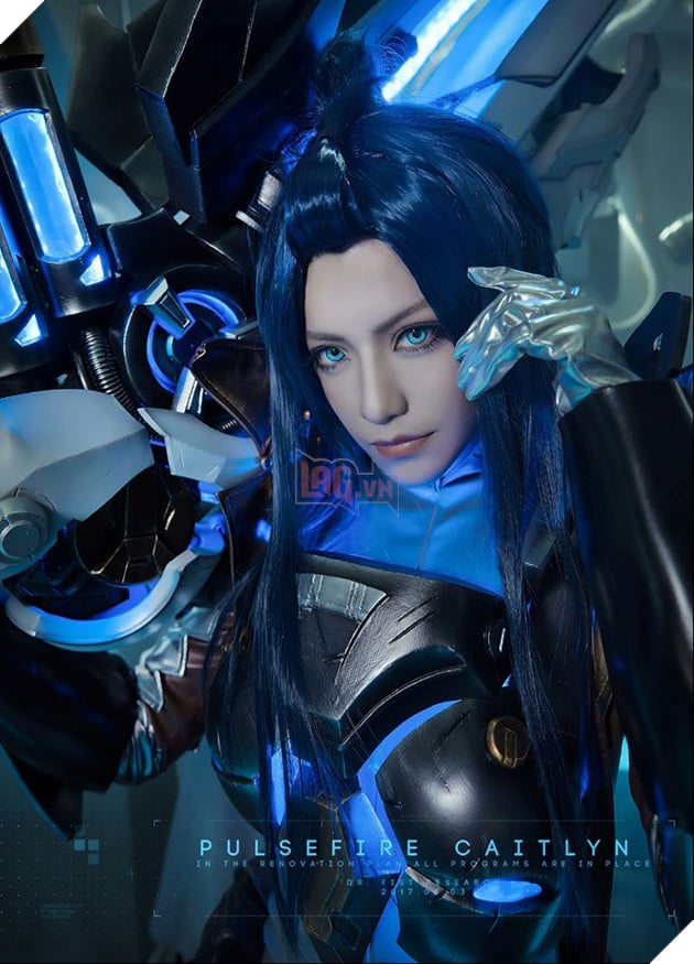 LMHT: Bộ ảnh cosplay Caitlyn Vũ Khí Tối Thượng cứ như bước từ trong game ra 9