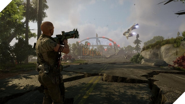 Hoặc cầm súng lên đối phó với drone