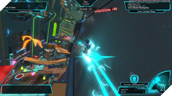 Hover: Revolt of Gamers bao gồm cả chế độ chơi mạng