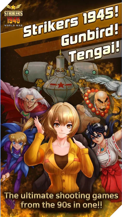 Strikers 1945: World War - Sự kết hợp độc đáo giữa 3 tựa game thùng kinh điển