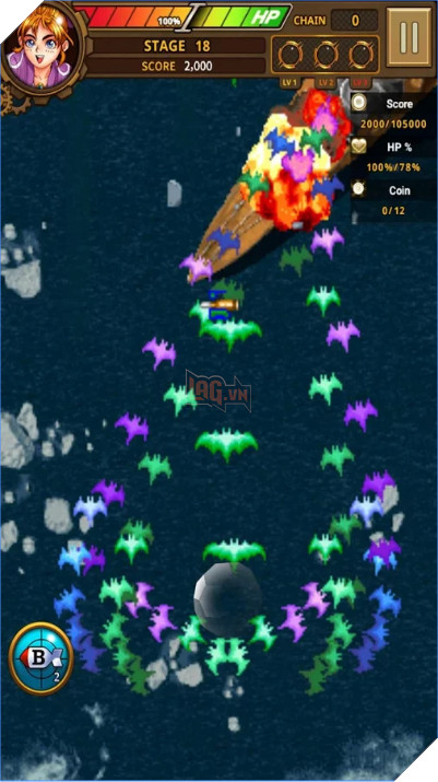 Strikers 1945: World War - Sự kết hợp độc đáo giữa 3 tựa game thùng kinh điển