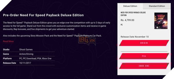 Đặt mua ngay phiên bản Deluxe Edition - Nếu bạn có thể