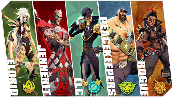 Một số tướng nổi bật trong Battleborn