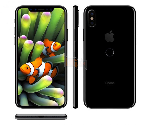 
Một hình ảnh rò rỉ của iPhone 8
