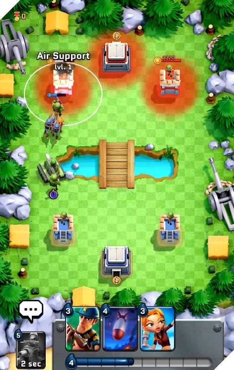 Boom Force - Game chiến thuật cực giống Clash Royale nhưng bối cảnh Thế chiến 2