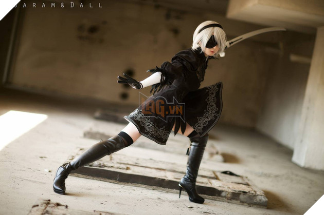 Cosplay Nier: Automata tuyệt đẹp dành cho fan hâm mộ về 2 cô nàng 2B và A2