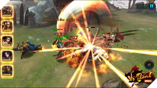 Gameplay cực ấn tượng với nhiều hiệu ứng đẹp mắt trong Võ Thánh Mobile