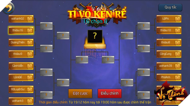 Mỗi tuần hàng ngàn game thủ sẽ tham gia tranh đấu để xem anh xứng đáng làm “tân lang” của Mỹ Nhân