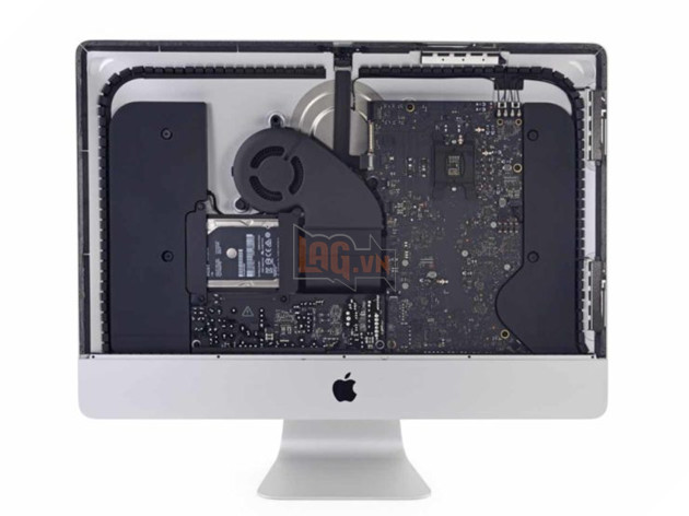'Mổ bụng iMac 2017 màn hình 4K 21.5 cho phép người dùng nâng cấp RAM và CPU