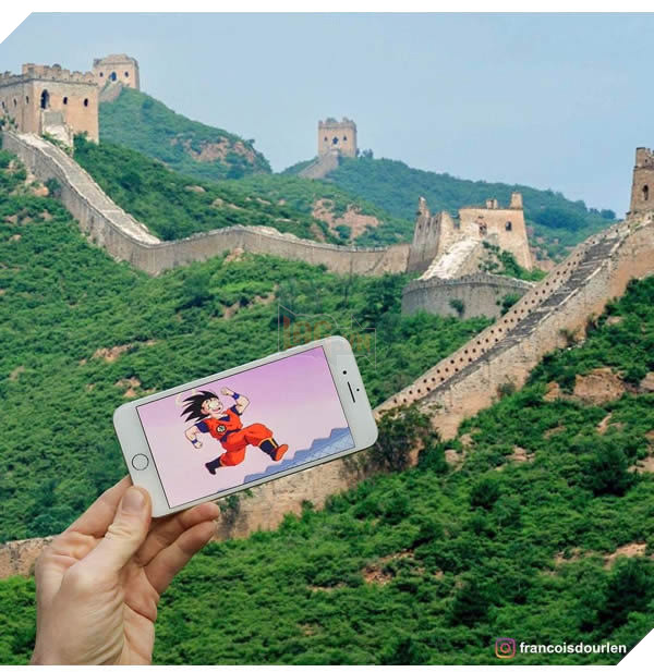 Khi những nhân vật hoạt hình bước ra ngoài đời thực nhờ vào smartphone 13