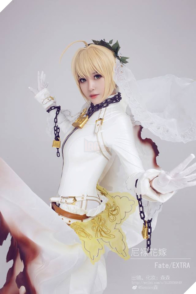 Cosplay nàng Saber "ngực khủng" khiến fan hâm mộ không khỏi chao đảo