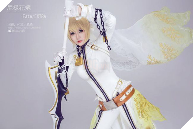 Cosplay nàng Saber "ngực khủng" khiến fan hâm mộ không khỏi chao đảo