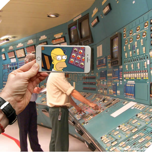 Khi những nhân vật hoạt hình bước ra ngoài đời thực nhờ vào smartphone