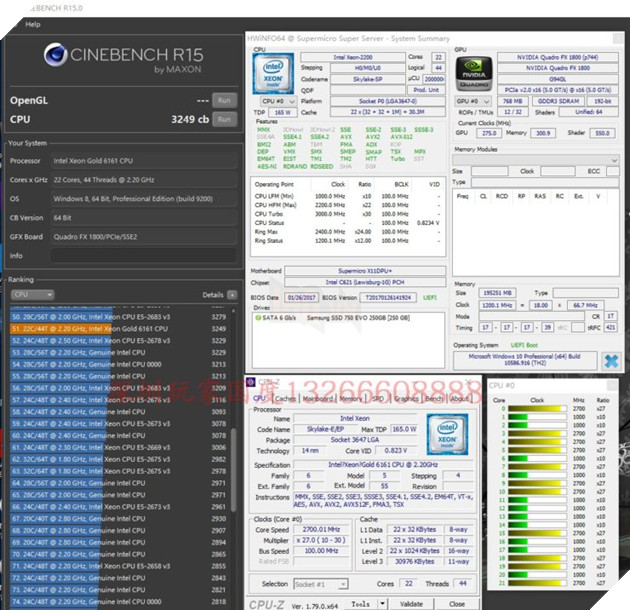 Lộ diện benchmark của 3 CPU Xeon mới của Intel 7