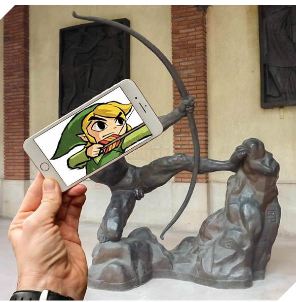 Khi những nhân vật hoạt hình bước ra ngoài đời thực nhờ vào smartphone 8