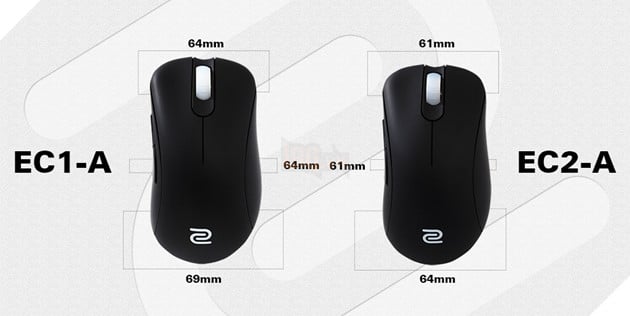 Zowie EC1-A, ông vua chuột chơi game FPS đến từ Ben-Q