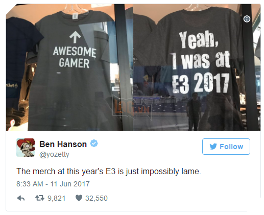 Chưa khai mạc chính thức, E3 2017 đã bị … chê