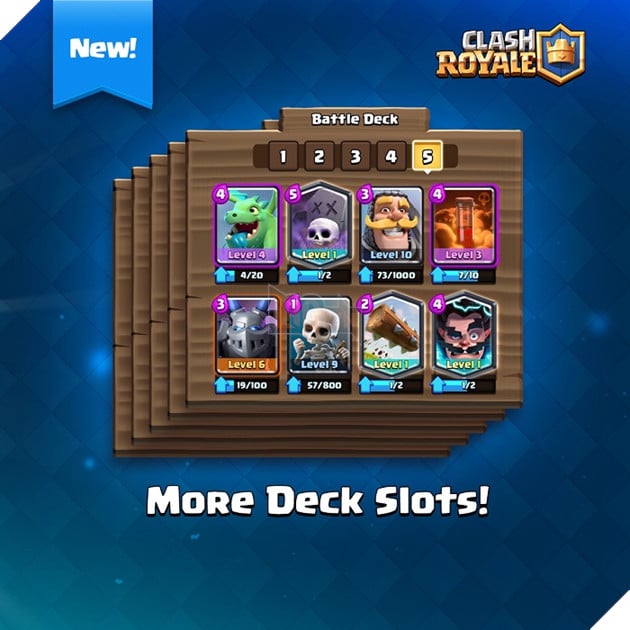 Clash Royale: Chi tiết bản cập nhật 12/6 - 4 card mới và chế độ 2v2 Mùa Hè 7