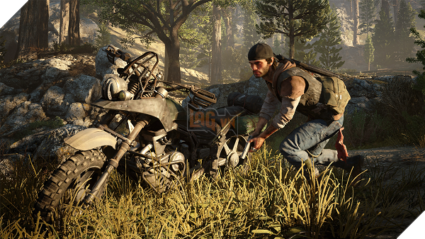 Xe mô tô là một người bạn đồng hành đáng tin cậy trong Days Gone