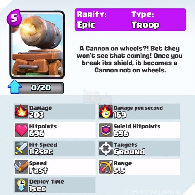 Clash Royale: Chi tiết bản cập nhật 12/6 - 4 card mới và chế độ 2v2 Mùa Hè 3