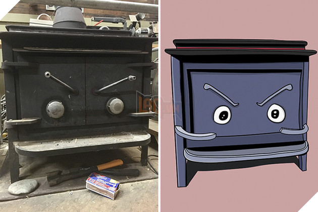 
Frankie lò nướng, cánh tay ngắn và khuôn mặt luôn giận giữ. Frankie lúc nào cũng cởi chuồng và đội mũ chơi bowling. Frankie đốt gỗ và giúp con người nấu nướng, nhưng đừng cho Frankie ăn quá nhiều, Frankie không muốn ai bị bỏng
