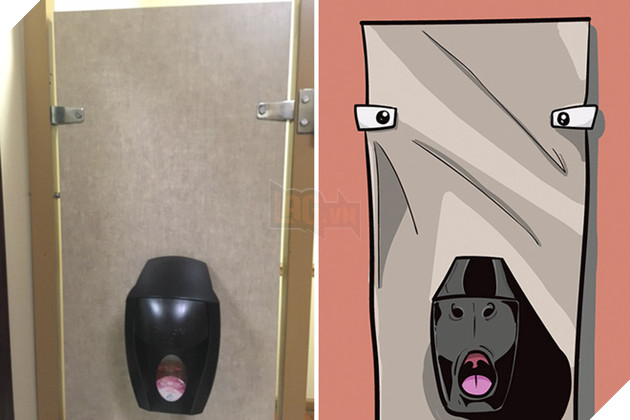 
Tôi là Sharron, hộc đựng xà phòng trong nhà xí, khuôn mặt ngạc nhiên này là do quá nhiều người vệ sinh xong mà không rửa tay
