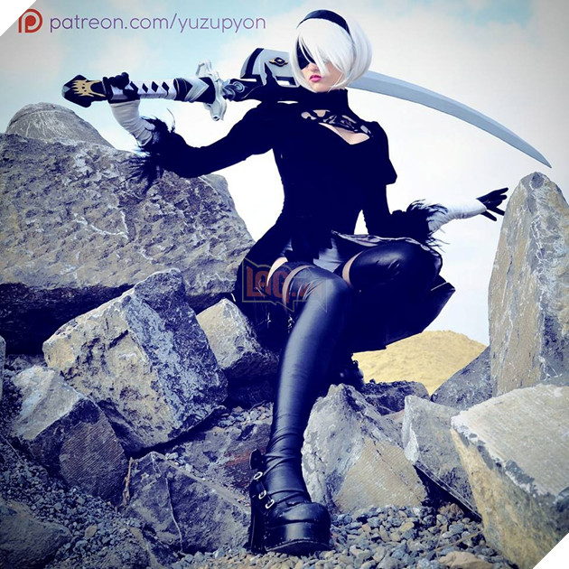 Lại bỏng mắt với bộ ảnh cosplay khác của cô nàng 2B gợi cảm trong Nier: Automata 3